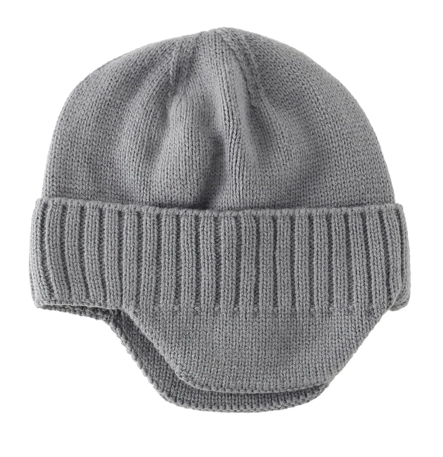 Connectyle Мужская классическая зимняя вязаная шапка с черепом ушами колпачки теплая