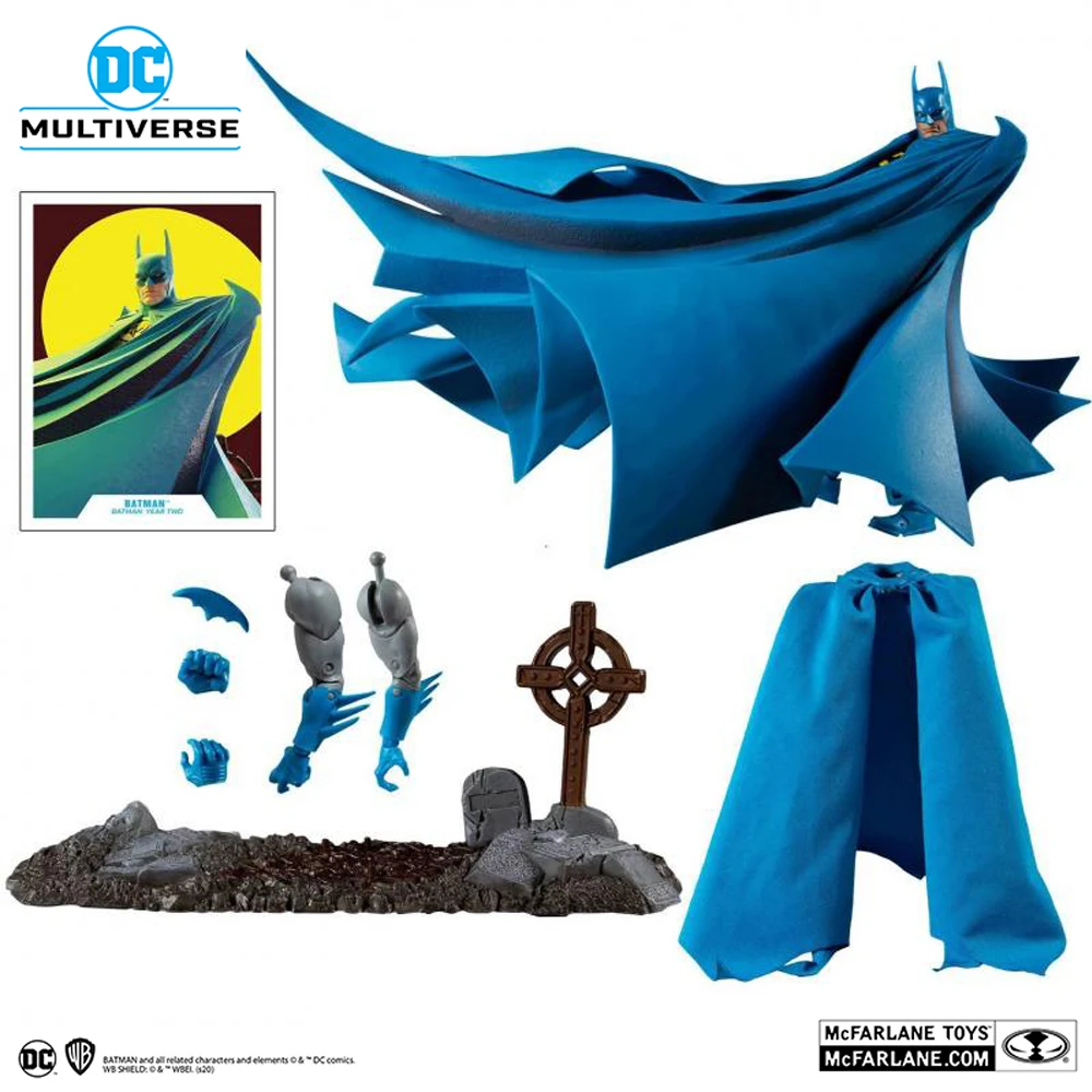 McFarlane Dc Comics Batmaner двухлетняя аниме экшн-фигурка Коллекционные фигурки модели