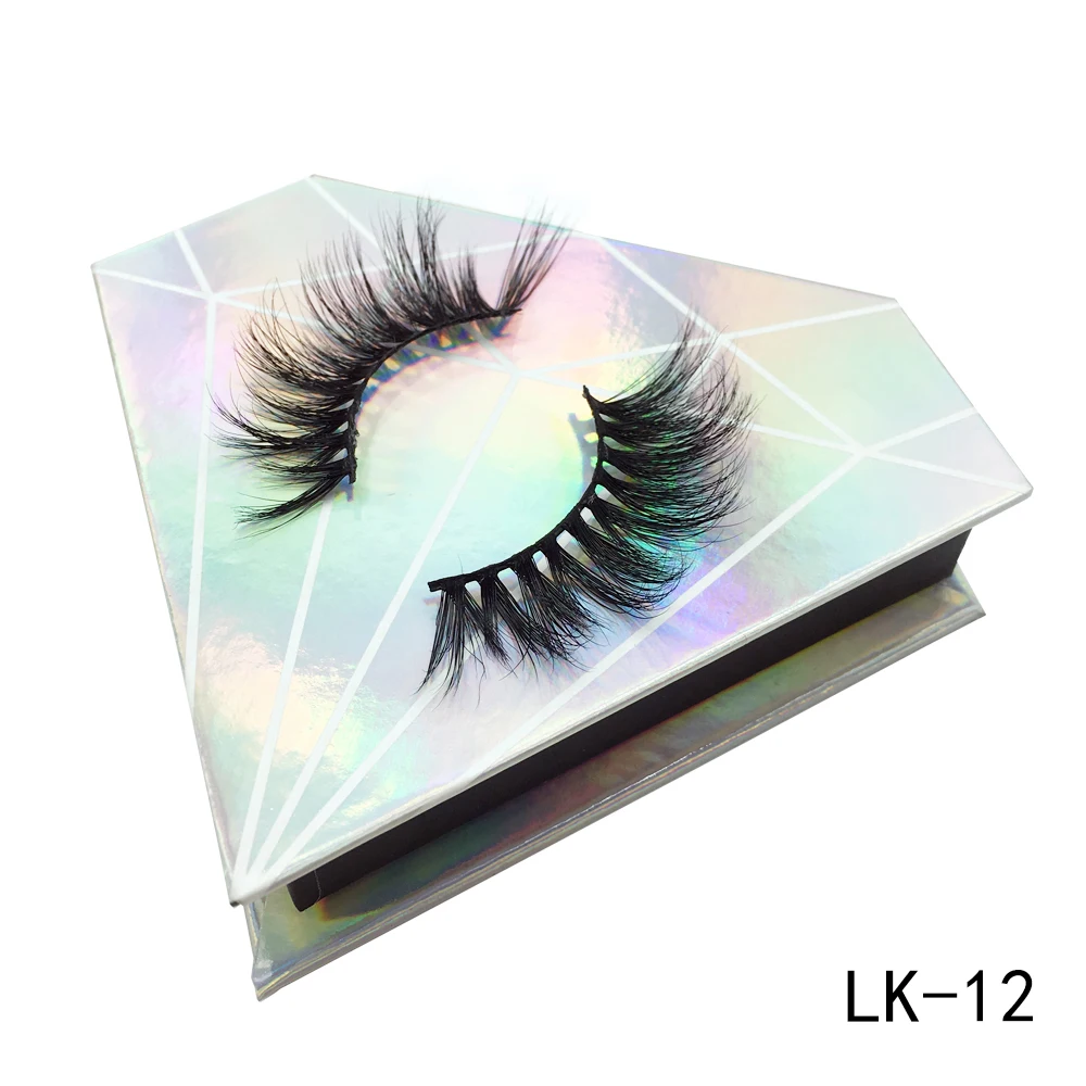 Friholl. m Lashes 8-25 мм, ресницы в Майями, 3d-5d, норковые накладные ресницы для макияжа,, ручная работа, индивидуальная упаковка - Цвет: LK-12