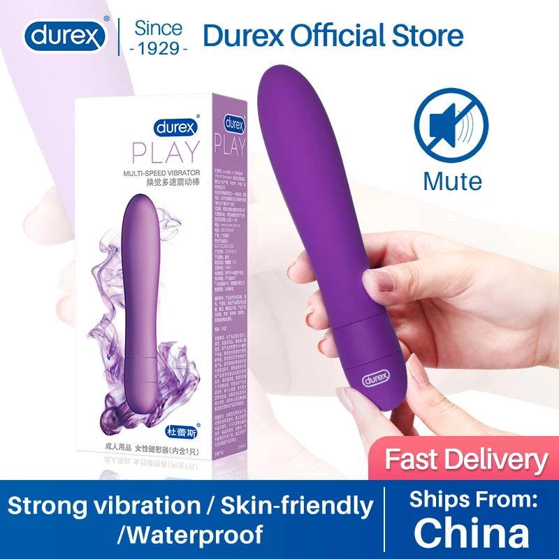 Силиконовый вибратор Durex для женщин фаллоимитатор стимуляции точки G вагины