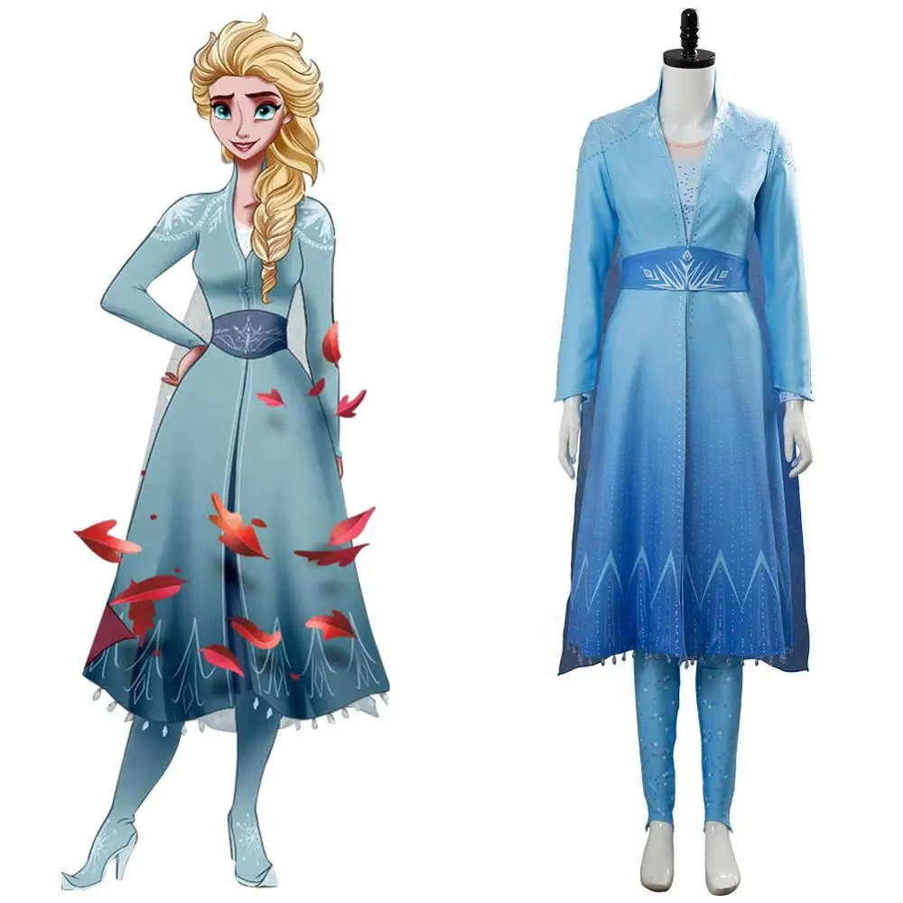 Olaf's Adventure Princess Elsa косплей Женский костюм Девушка Эльза карнавальное платье для косплея костюмы для косплея