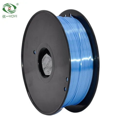 Silk blue Дешевый и высококачественный Блестящий 3D принтер материал PLA шелк biosilk как полимерная композитная нить - Цвет: Silk blue