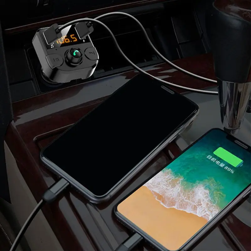 Автомобильный Bluetooth BT36B беспроводной передатчик MP3 радио плеер USB зарядное устройство автозапчасти многофункциональная автомобильная электроника