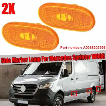 

2pcs Car Side Marker Light Lamp Side Repeater For Mercedes For Benz Sprinter W906 2006+ A0038202956 Side Marker Lamp