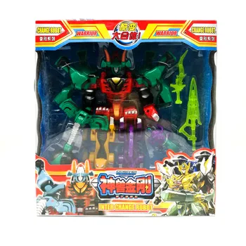 

Deformation Toys Dinosaur Rangers Megazords Assembly Robot Action Figures Kids Birthday Gifts Assembled Dinozords