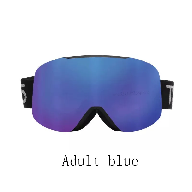 Xiaomi Mijia сноуборд лыжные очки зимние спортивные очки для сноуборда Лыжная маска оборудование снежные очки лыжные принадлежности - Цвет: Adult blue