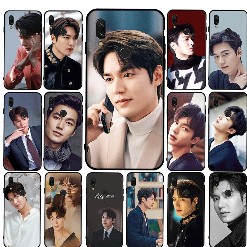 Чехол lee min ho для телефона Xiaomi Redmi Note 5 6 7 8 K30 Pro Poco X2 5A Prime 8T 4X мягкий черный | Мобильные