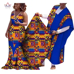 South African attire for couples Traditional Wear Formal Attire Bazin Riche Dashiki Outfits Shirt Pants Robe Suit Agbada WYQ185