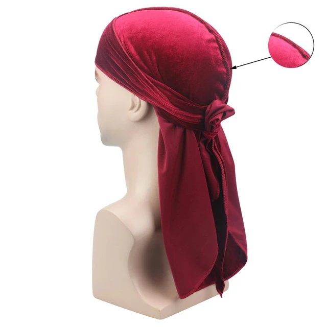 Red Nike Bonnet - Luxurious Durags