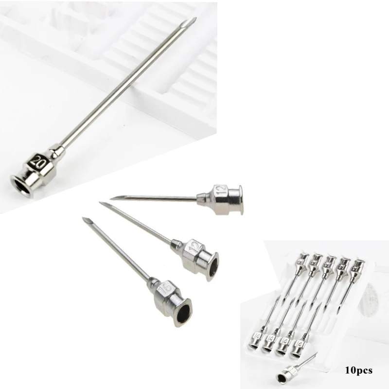 10ml 100ML Steel Syringe Veterinary Syringe10pcs stainless steel