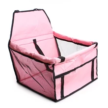 Оксфордская Водонепроницаемая переноска для домашних животных, безопасная переноска для дома, складная сумка для кошек, щенков, автокресло для собак, собачья сумка для сиденья, корзина для домашних животных