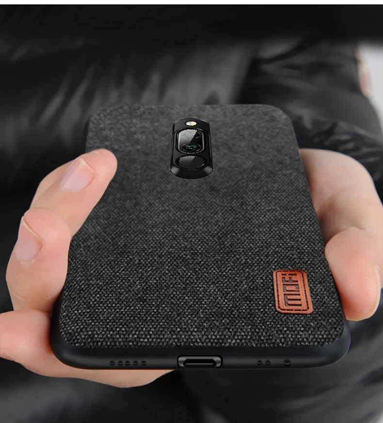 Для Xiaomi Redmi 8 чехол противоударный чехол MOFi Redmi 8A тканевый корпус Силиконовый ТПУ Магнитный чехол
