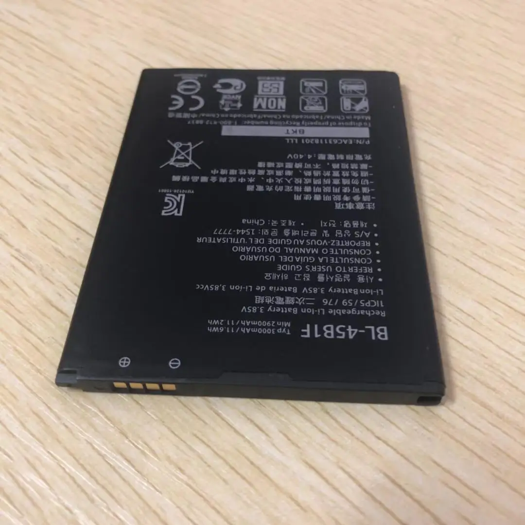 1x3000 мА/ч, BL-45B1F BL45B1F Замена Батарея для LG V10 H968 H961N H900 H901 VS990 F600 F600L F600K H960A LS992