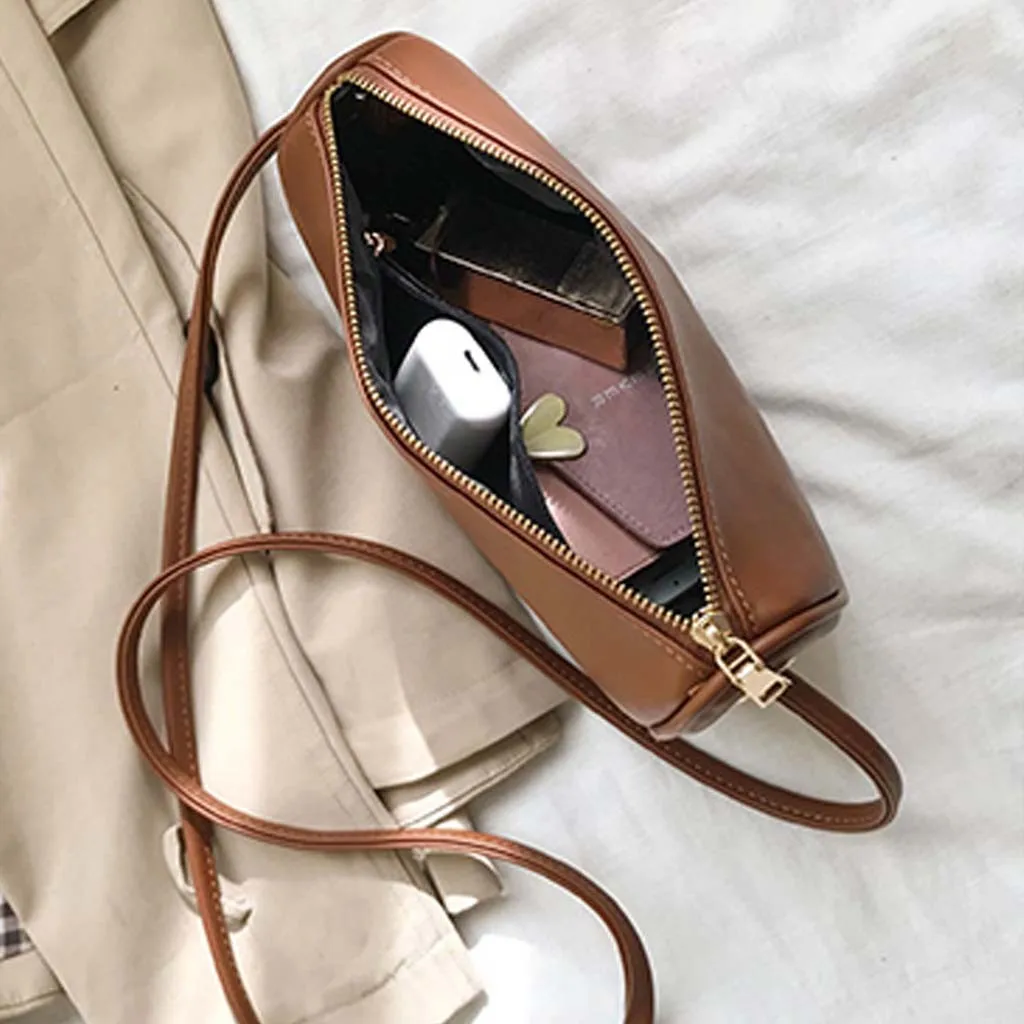 Для женщин Элегантная однотонная черная сумка люксовый бренд простой плечо посылка маленькая сумка; стиль ретро; телефона 30H