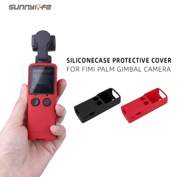 

Sunnylife FIMI PALM Camera Case Silicone Protective Cover Lanyard Wristband for FIMI PALM Gimbal Accessories