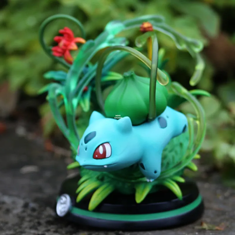 5 "Аниме Kawaii статуя домашних животных имитация бюста Bulbasaur полноразмерный портрет креативное Искусство ремесло GK фигурка игрушка коробка 13