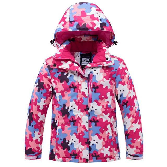 US $39.29 -30 Children's Snow Suit Wear Snowboarding Clothing waterproof Winter Coat outdoor sports Skiing Ja