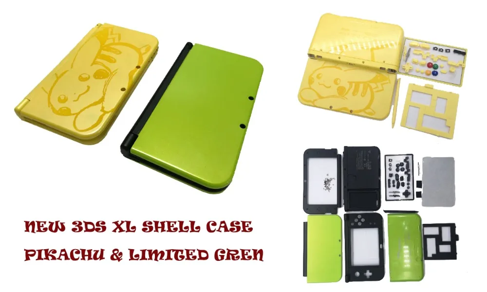 NEW 3DS XL SHELL CASE PIKACHU