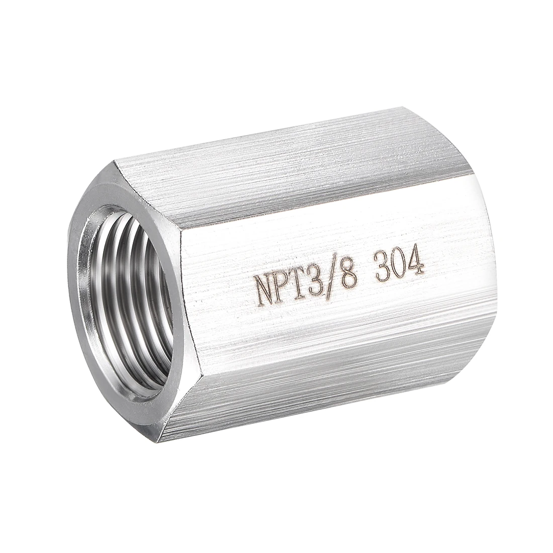 

Uxcell 304 фитинги из нержавеющей стали адаптер 3/8 дюйма NPT Female x 3/8 дюйма NPT Female