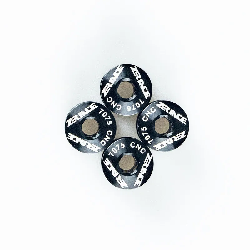 Zracing 104BCD MTB велосипедная цепь для SRAM прямое Крепление велосипеда Кривошип конвертер винты, AL 7075 CNC 4 шт. цепное кольцо болты адаптер - Цвет: 4 pcs Srews Black