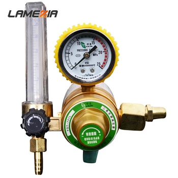 

LAMEZIA Carbon Dioxide Reducer 36v Electric Heating Meter Adjustable Pressure Valve Gas Regulator Used For Welding Tools