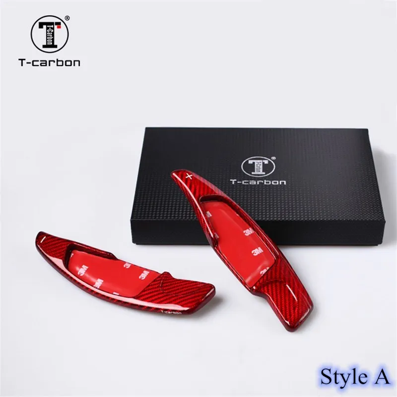 

Two Style Car styling Carbon Fiber Steering Wheel Shift Paddle Extension Shifters Replacement For Bmw 2 3 5 Series, New 5 series