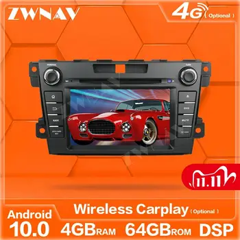 

Wireless Carplay Android 10.0 screen multimedia Player For Mazda CX-7 2007-2016 GPS Navigation Auto Audio Radio Stereo Head Unit