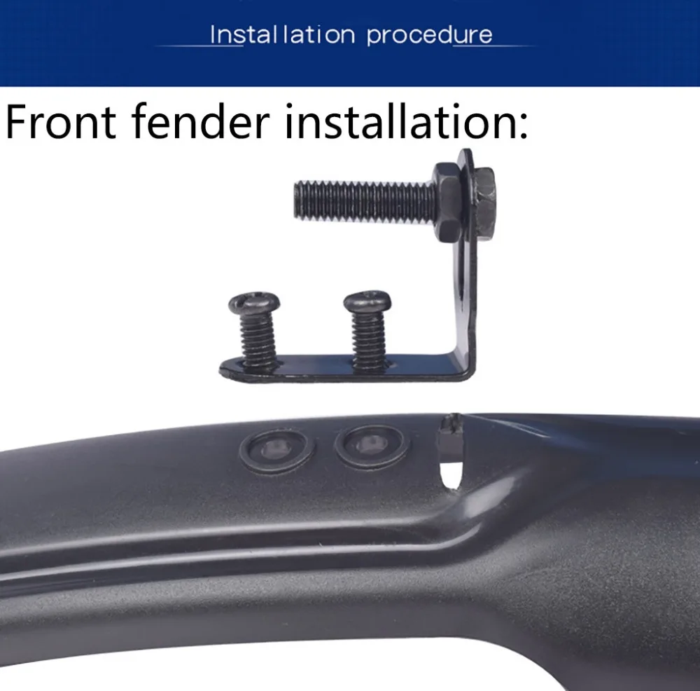 2Pcs bicycle fender mountain bike flap 26 inch quick release universal rain gear bicycle accessories spatbord mountainbike 30O16 (7)