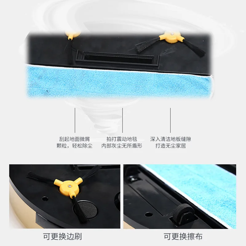 Automatic Floor Sweeper Home Chargeable Cleaner Lazy Person Intelligent Vacuum Cleaner Household Appliance Wholesale
