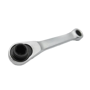 

Durable Mini Portable Quick Adjustable Double-head Ratchet Socket Wrench