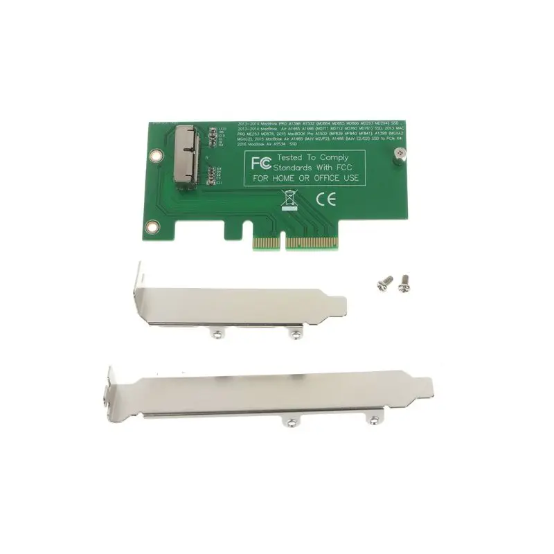 Прямая адаптера для PCI-E X4 для 2013 apple MacBook Air A1465 A1466 SSD WS
