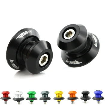 

For Aprilia RSV4 2009 2010 2011 2012 2013 2014 2015 2016 2017 2018 2019 Swing Arm Sliders Spools Stand Bobbin CNC Aluminum Alloy