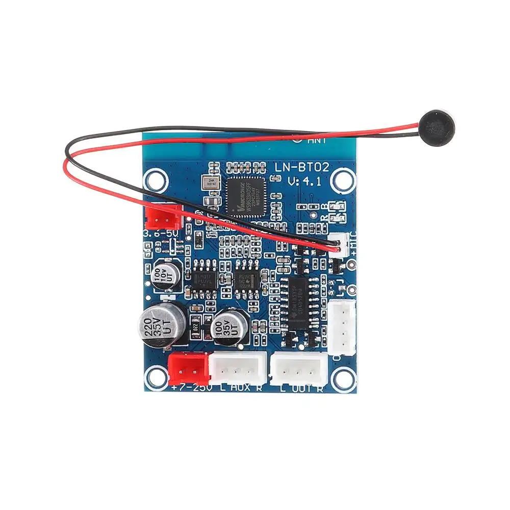 DIY NE5532 Bluetooth 4,0 плата аудиоресивера беспроводной стерео звуковой модуль широкий преобразователь напряжения OP AMP для автомобиля Усилитель Аудио