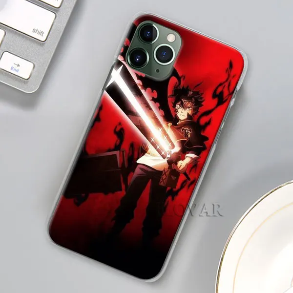 01 Черный чехол Clover Asta для Apple iPhone 11 Pro 11 Pro MAX X XR XS MAX 7 8 6 6s Plus 5s SE Hosing Cover Coque - Цвет: 01