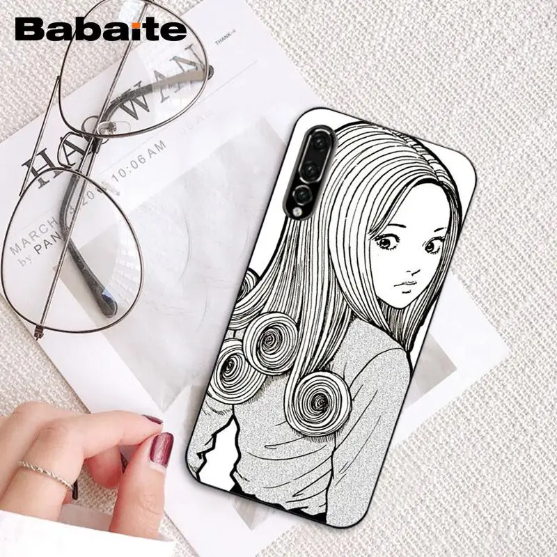 Babaite Junji Ito тройники ужас чехол для телефона huawei P20 P30 P20Pro P20Lite P30Lite Psmart P10 9lite