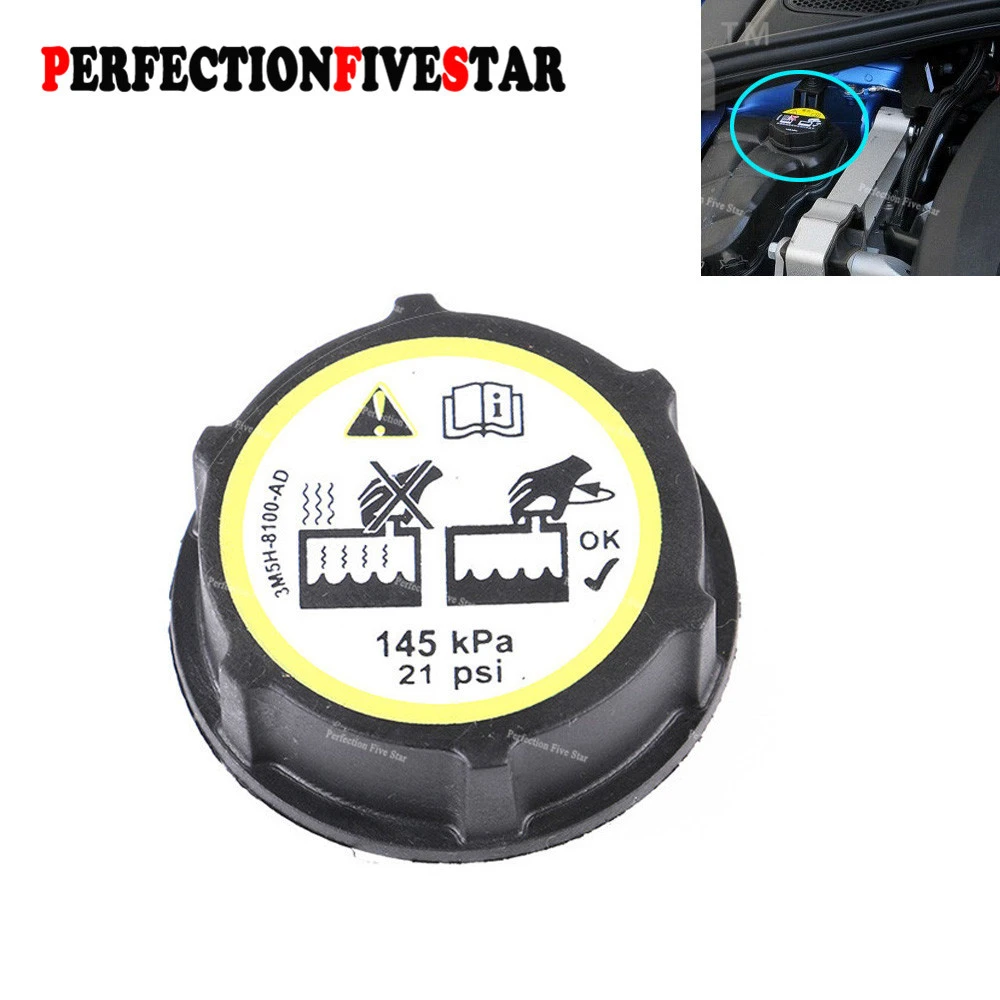 Volvo C30 C70 S40 S80 V50 V70 XC60 XC70 Engine Coolant Recovery Tank Cap Genuine Volvo C30 C70 S40 S80 V50 V70 XC60 XC70 Engine Coolant Recovery Tank Cap Genuine