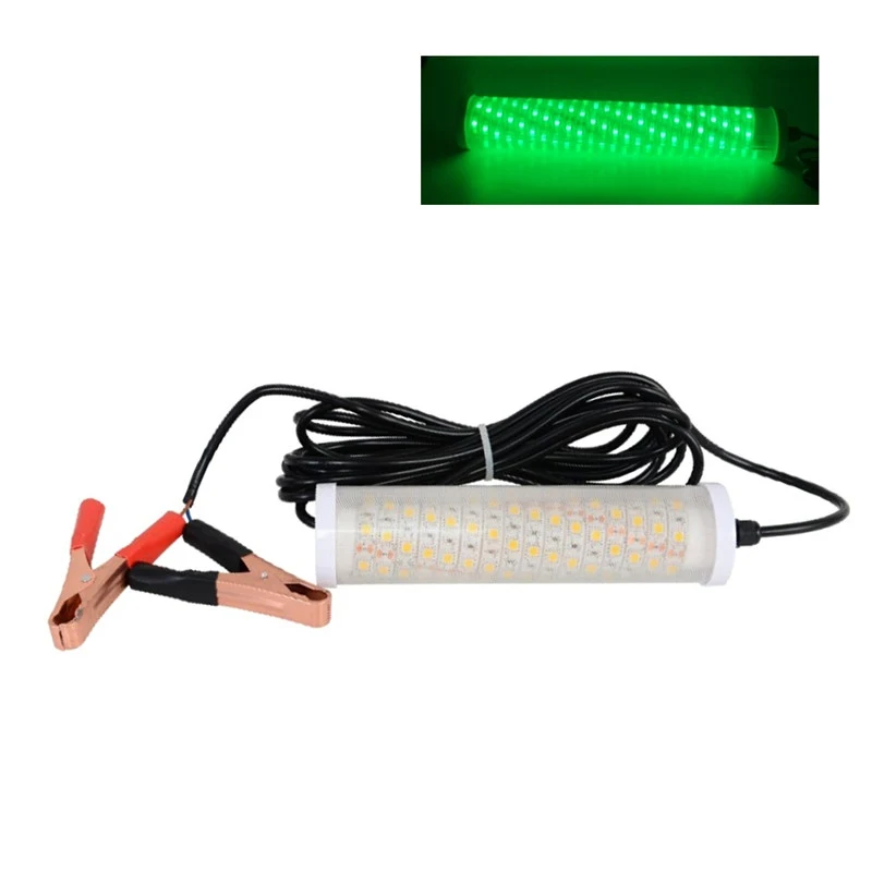 YK1848G 14 в, 1000 люменов, приманка, 20 Вт, Ночной светильник, Shads, для рыбалки, светодиодный, для рыбалки, для лодки, для глубоких капель, подводный светильник, лампа для ловли рыбы - Цвет: YK1848G