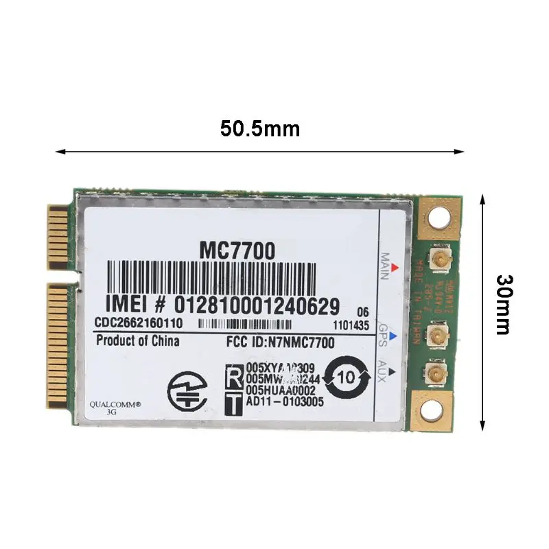 Мини PCI-E 3g/4G WWAN gps модуль MC7700 PCI Express 3g HSPA LTE беспроводная карта