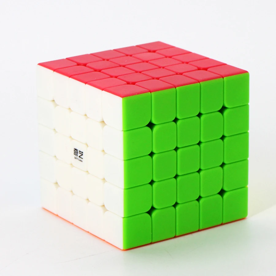 Qiyi QIzheng QizhengS куб 5x5x5 Волшебная головоломка с быстрым кубом 5*5*5 Cubo Magico Развивающие игрушки для детей - Цвет: Stickerless
