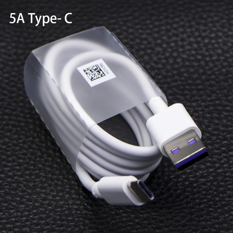 Зарядный кабель Huawei USB Type C 5A P10 P20 P30 P40 Mate 9 10 20 30 Pro Honor V10 зарядное устройство