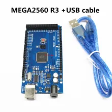 MEGA2560 R3 ATmega2560 R3 AVR USB плата+ USB кабель+ МЕГА 2560 R3 чехол для arduino MEGA 2560 R3
