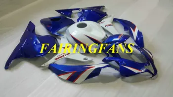 

Fairing kit for HONDA CBR600RR F5 09 10 11 12 CBR 600 RR CBR 600RR CBR600 2009 2010 2012 Blue white Fairings set+gifts HD21
