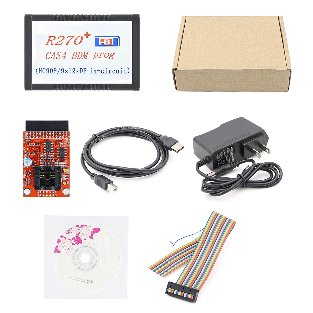 Новое профессиональное оборудование R270+ V1.20 Авто R270 CAS4 BDM R270 плюс 1,20 cas4 bdm программист