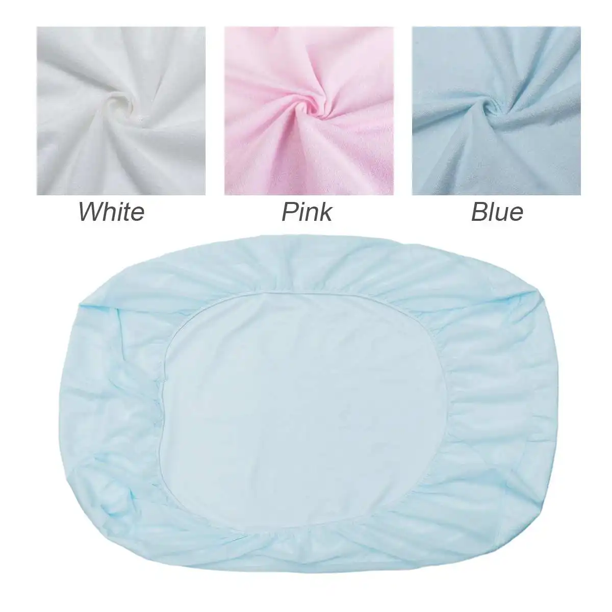 Drap housse imperméable pour bébés S/M/L | Drap de lit doux pour nouveau-nés, protecteur de couverture de matelas pour enfants