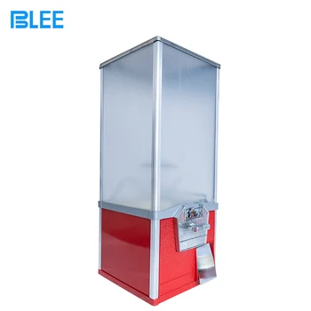 

Fun square capsule / Gashapon Toy machine operable coins, suitable for capsules of different sizes