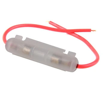 

1 Pair 15A Glass Fuse Box For Auto Car Truck Motorcycle Motorbike