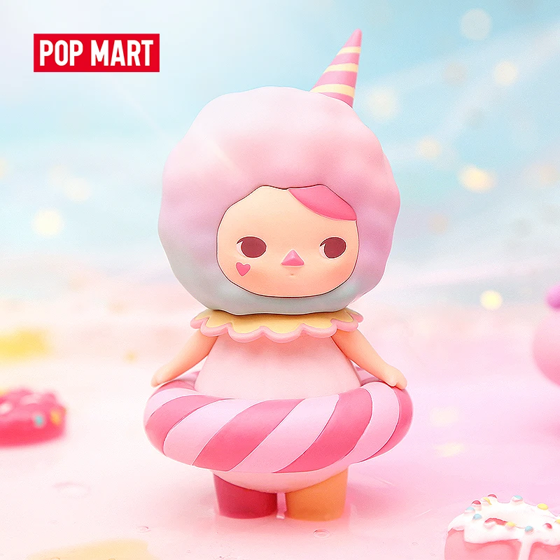 POP MART Pucky pool babies Лучшие пожелания пластиковых игрушек на день рождения фигурка