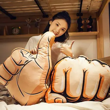 

60CM(23inches) Funny Gesture Shape Pillow Doll Plush Toy Sleeping Doll Pillow Stuffed Animals