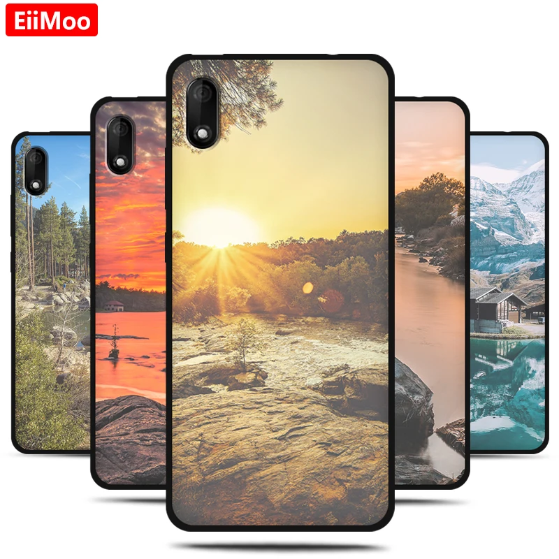 Силиконовый чехол EiiMoo для Wiko Y70 Y80 модный дизайн милый мягкий из ТПУ с принтом Y 70 80