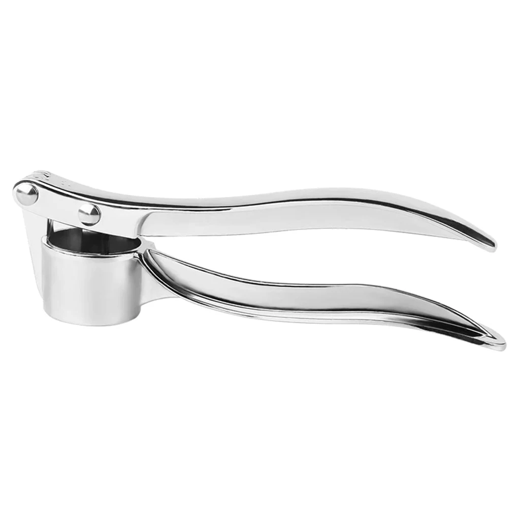 

New Garlic Press Crusher Stainless Steel Professional Home Kitchen Restaurant Hotel Tool Ginger Mincer Squeezer Masher